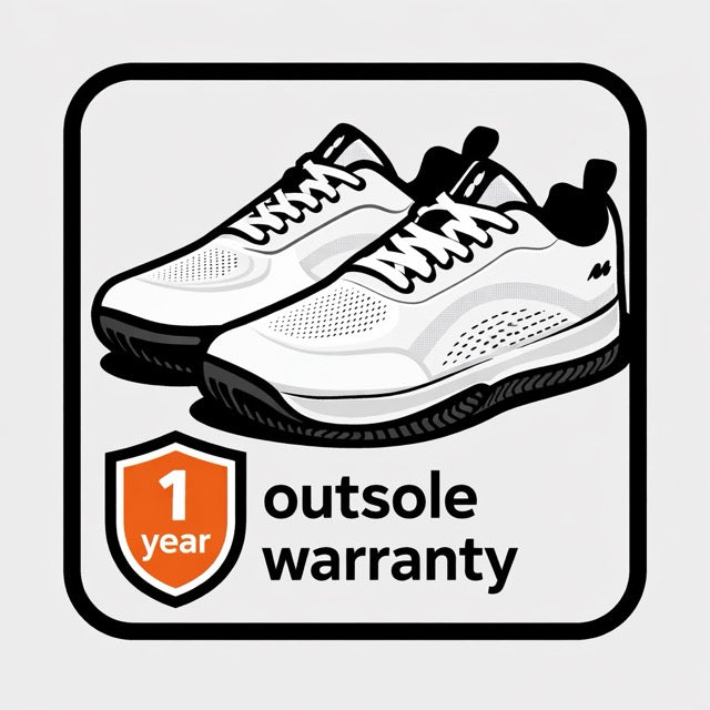 1-Year Sole Warranty for Court Shoes (1 Pair) VIP